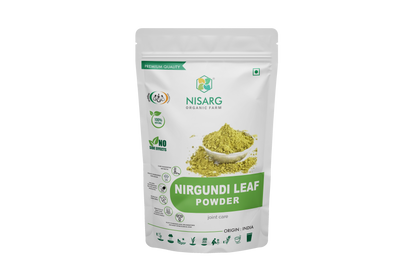 Nisarg Organic Farm Nirgundi Leaf Powder (100 GM)
