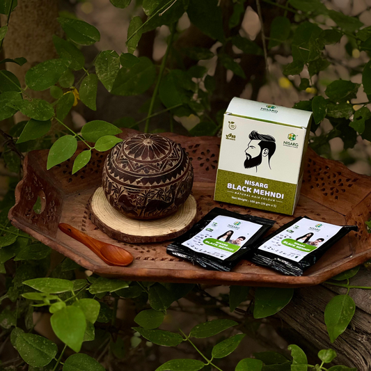 Nisarg Organic Farm Herbal Black Mehndi