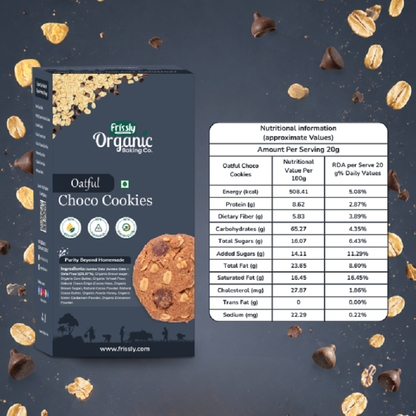 Frissly Oatful Choco Cookie (120 GM)