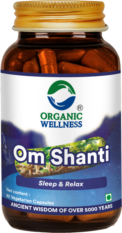 Organic Wellness Om Shanti 90 Capsules