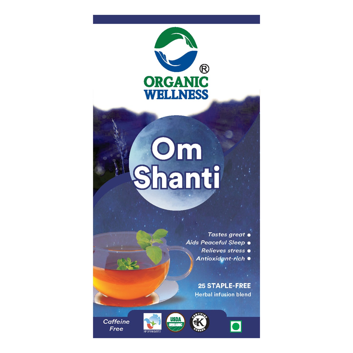 Organic Wellness OM Shanti Tea