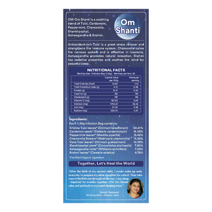 Organic Wellness OM Shanti Tea