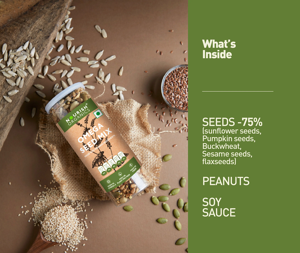 Nourish Organics Omega Seed Mix (150 GM)