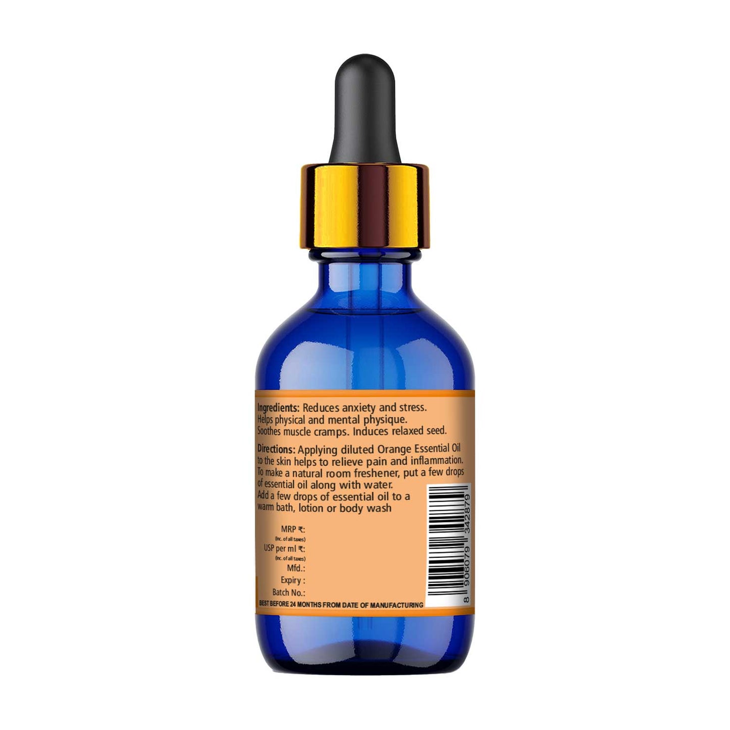 Organic Wellness Orange Essential Oil