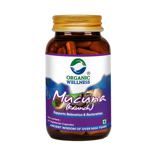 Organic Wellness Mucuna Kaunch 90 Capsules