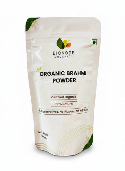Bionode Organic Brahmi Powder (100 GM)