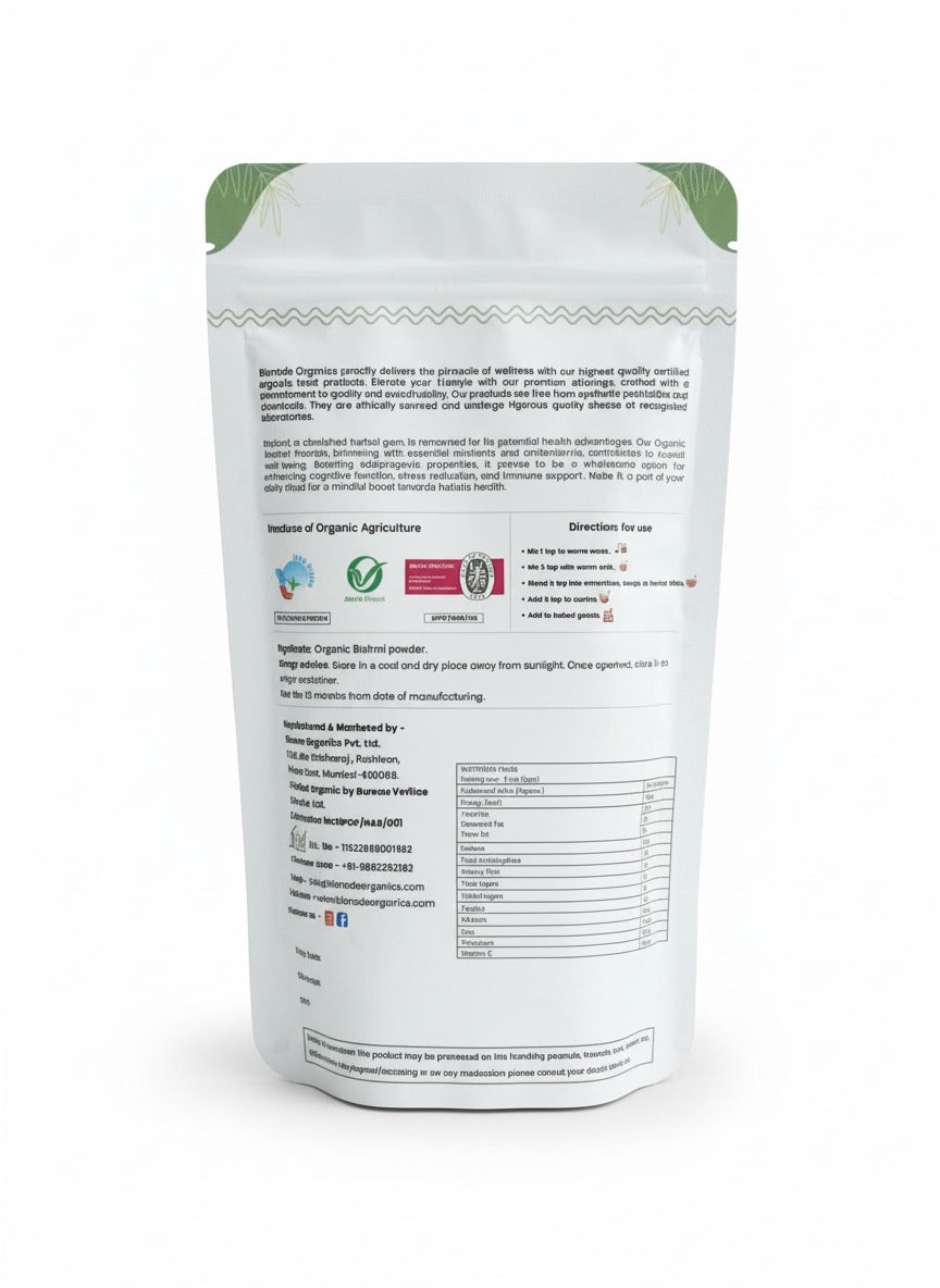 Bionode Organic Brahmi Powder (100 GM)