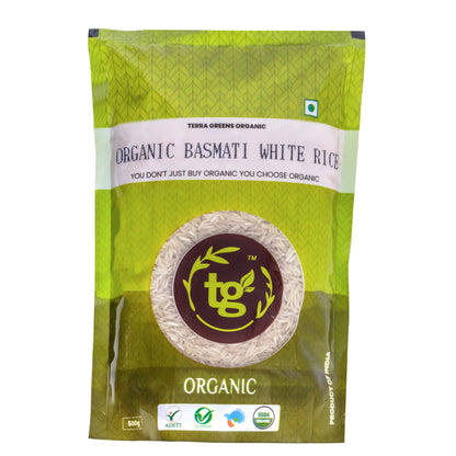 Terra Greens Organic Basmati White Rice