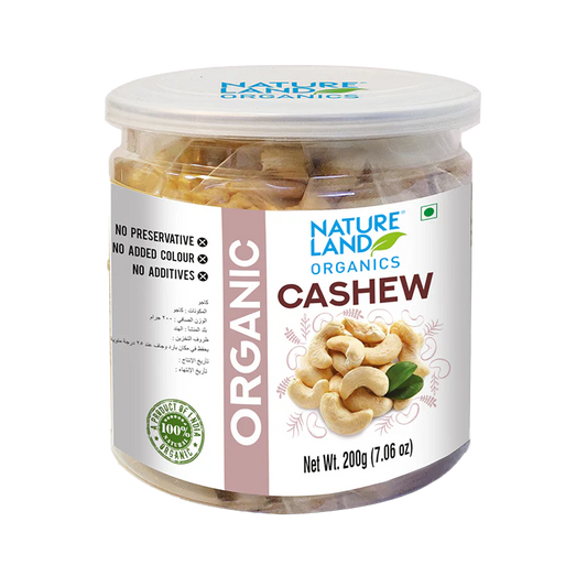 Natureland Organics Cashew 200 GM