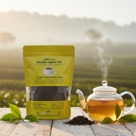 Bonfresh Exotic Organic Tea Green Tea Whole Leaf