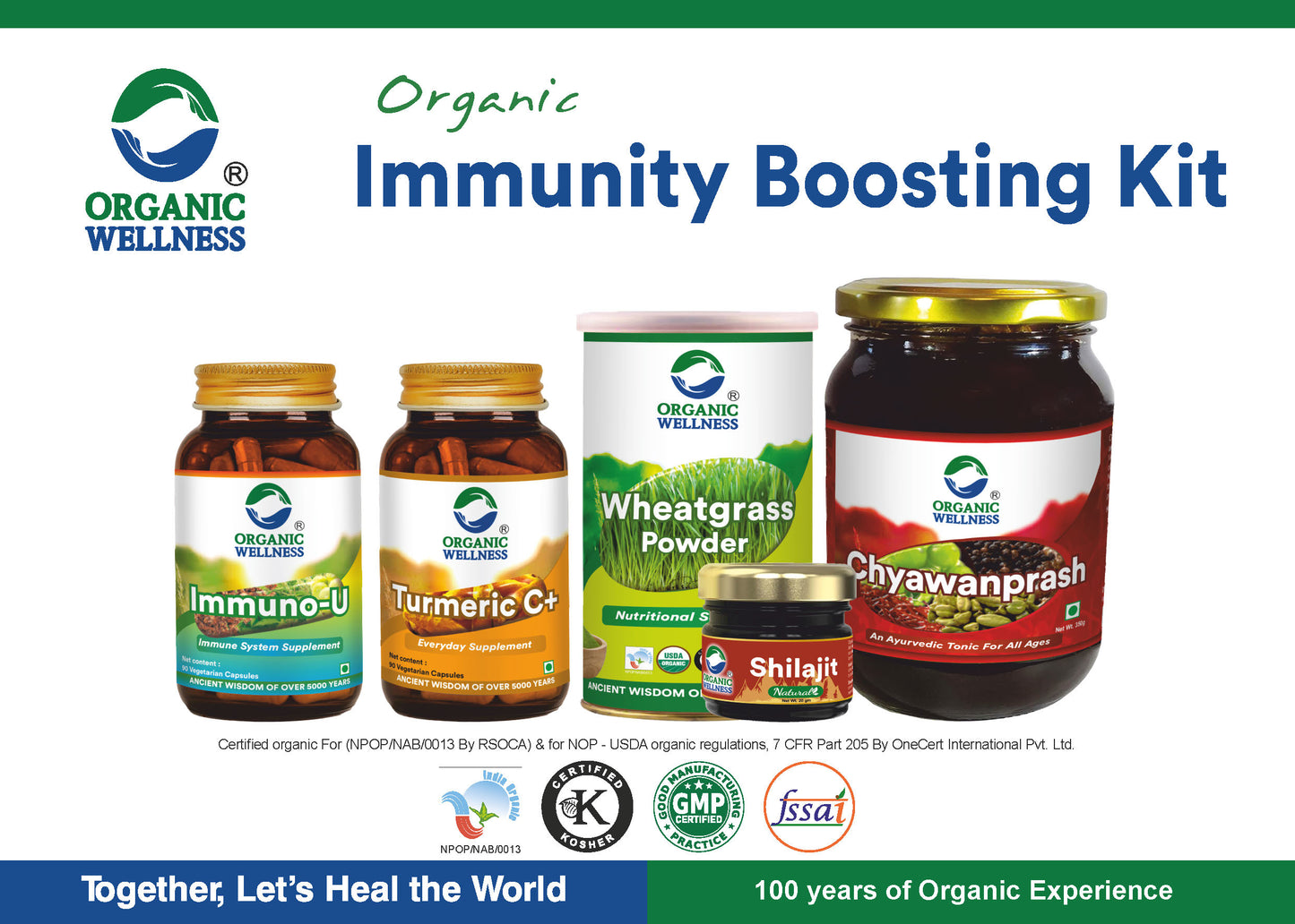 Organic Wellness Immunity Boosting Kit Assortment