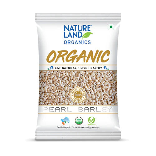 Natureland Organics Pearl Barley 500 GM