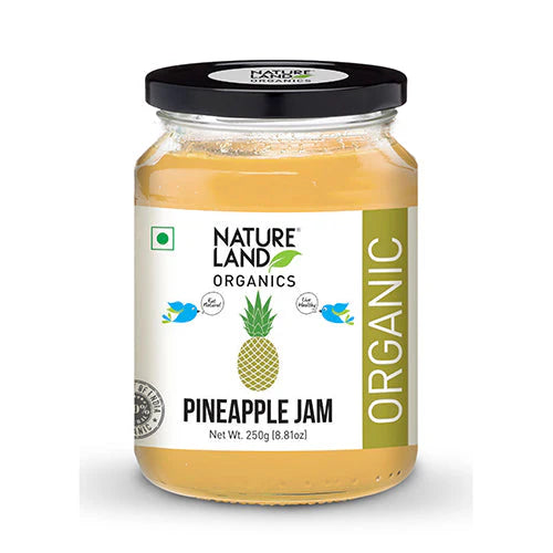 Natureland Organics Pineapple Jam 250 GM