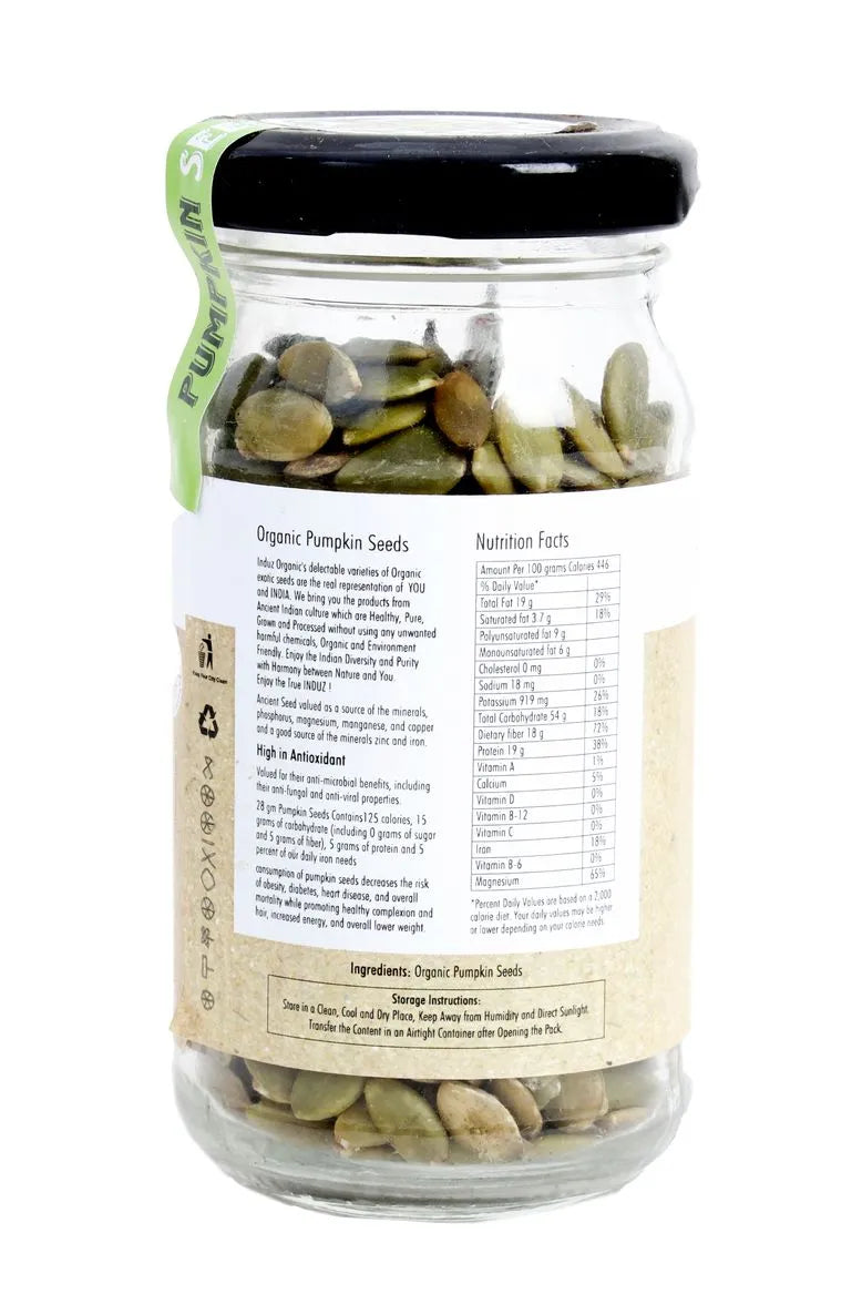 Induz Organic Pumpkin Seeds