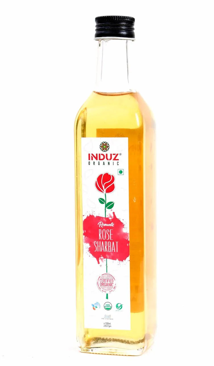 Induz Organic Romantic Rose Sharbat