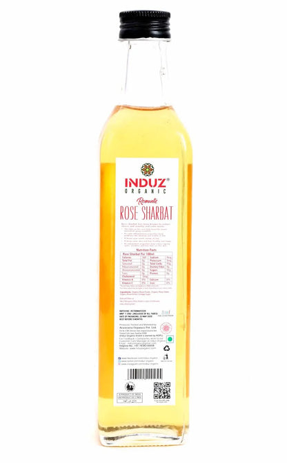 Induz Organic Romantic Rose Sharbat