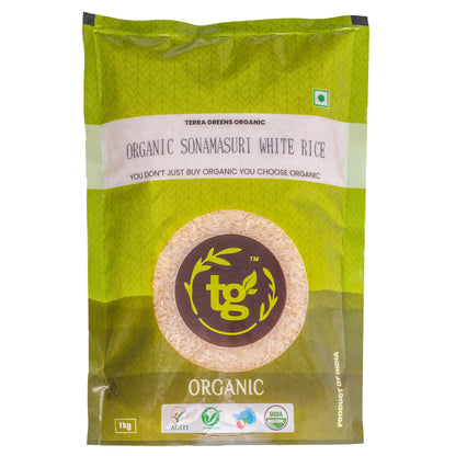 Terra Greens Organic Sonamsuri White Rice