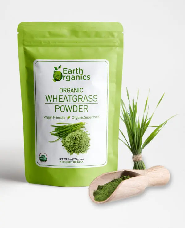 Earth Organics Wheatgrass Powder