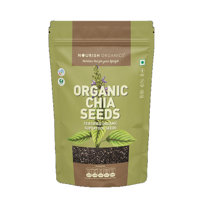 Nourish Organics Chia Seeds (500 GM)