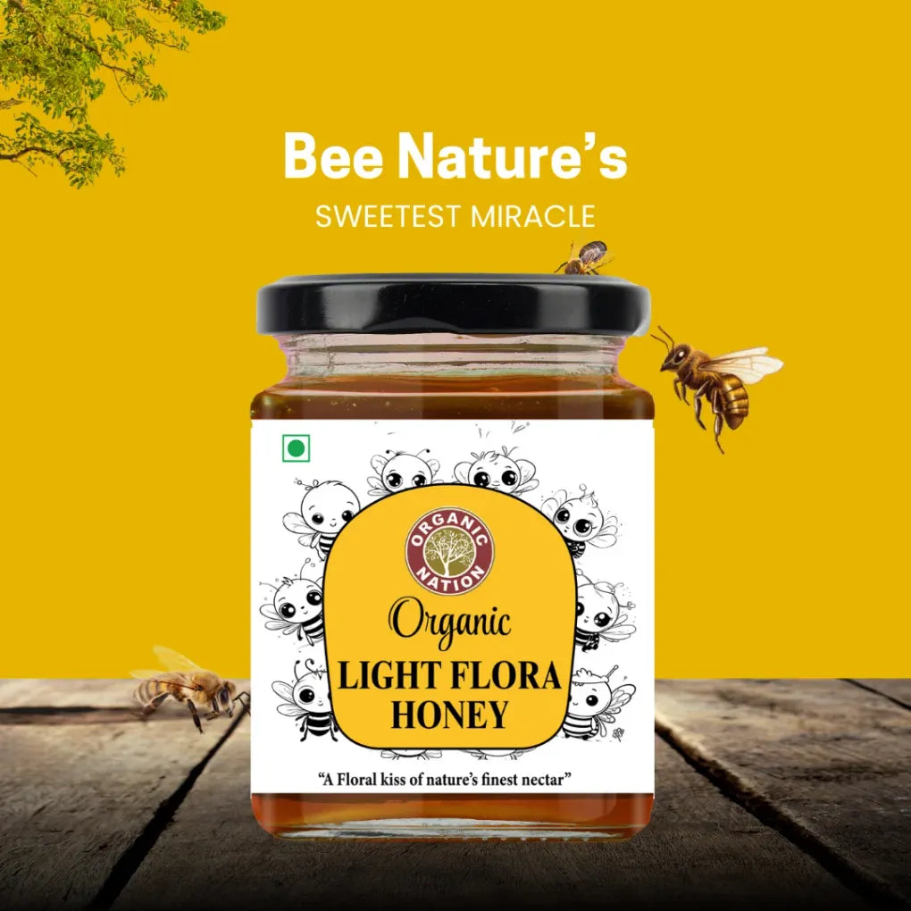 Organic Nation Light Flora Honey