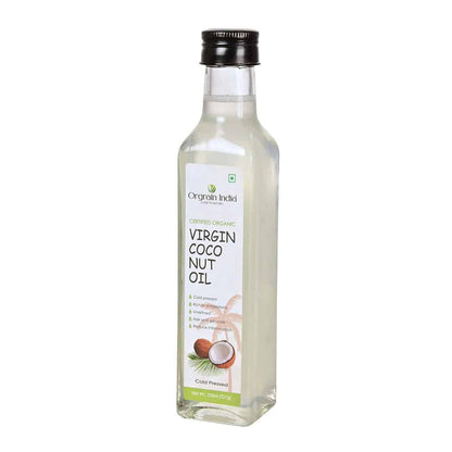 Orgrain India Organic Raw Cold Pressed Extra Virgin Coconut Oil