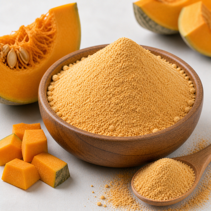 Dried Delicious Pumpkin Powder (250 GM) | 100% Natural | No Sugar Added | Gluten Free | Not Frozen