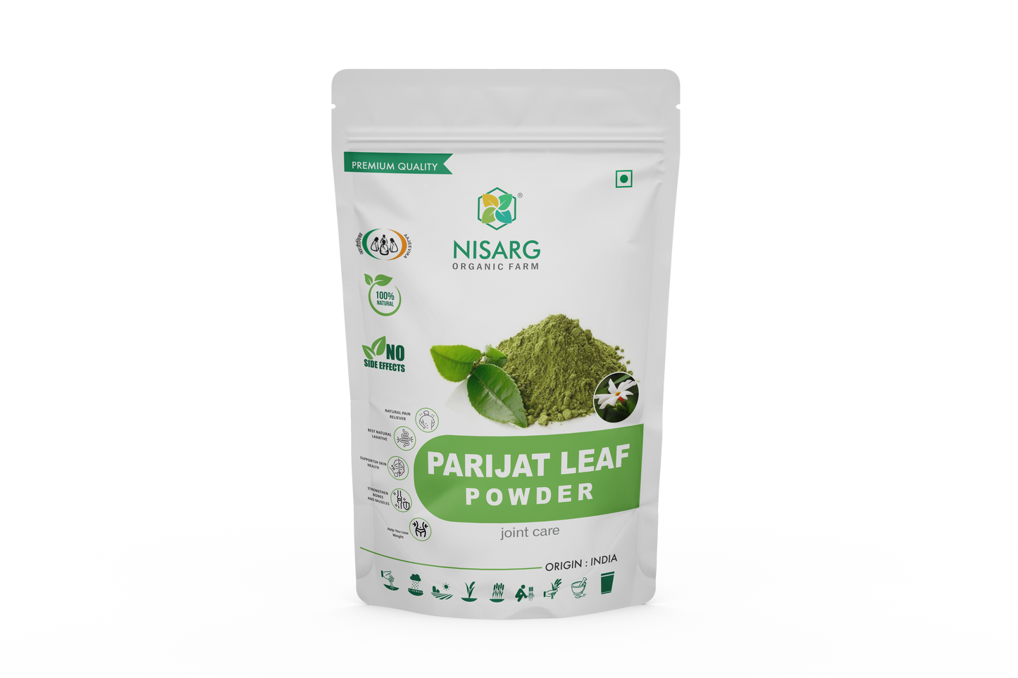 Nisarg Organic Farm Parijat Leaf Powder (100 GM)