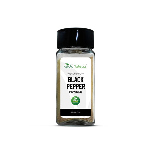 Kerala Naturals Black Pepper Powder - Bottle