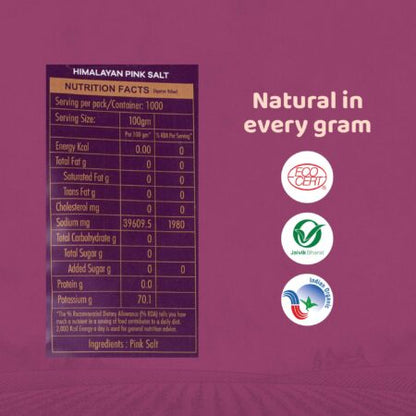 True Story Organics Pink Himalayan Salt