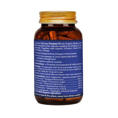 Organic Wellness Prostate Fit 90 Capsules