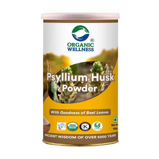 Organic Wellness Psyllium Husk Isabgol Powder