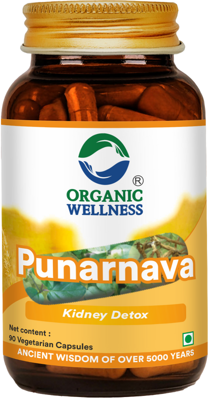Organic Wellness Punarnava 90 Capsules