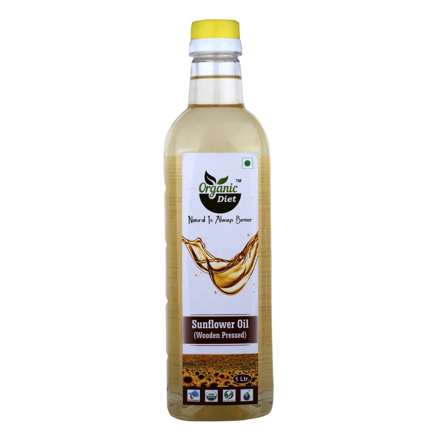 Organic Diet Wooden Pressed Pure Sunflower Oil