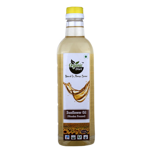 Organic Diet Wooden Pressed Pure Sunflower Oil