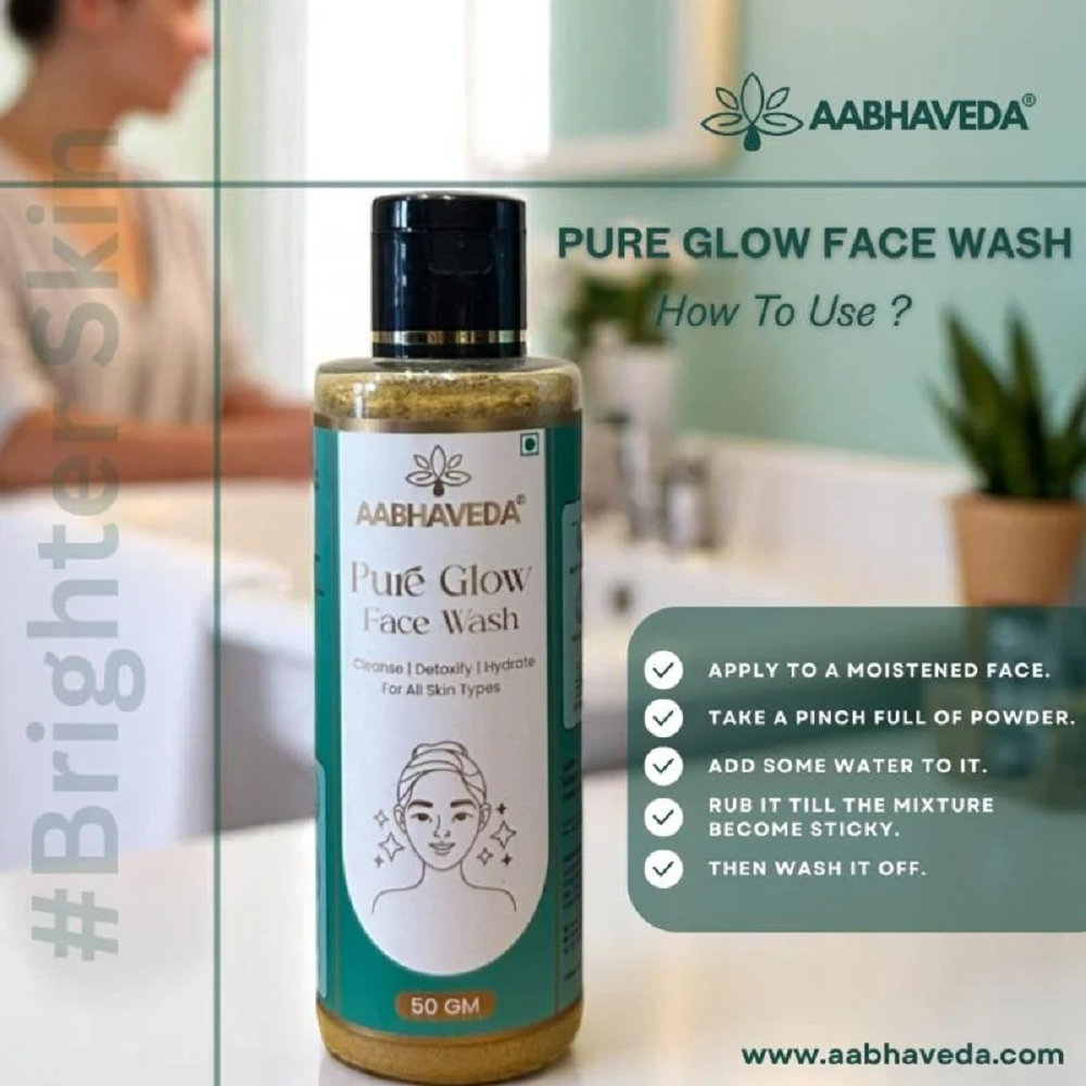 Aabhaveda Pure Glow Face Wash (50 GM)
