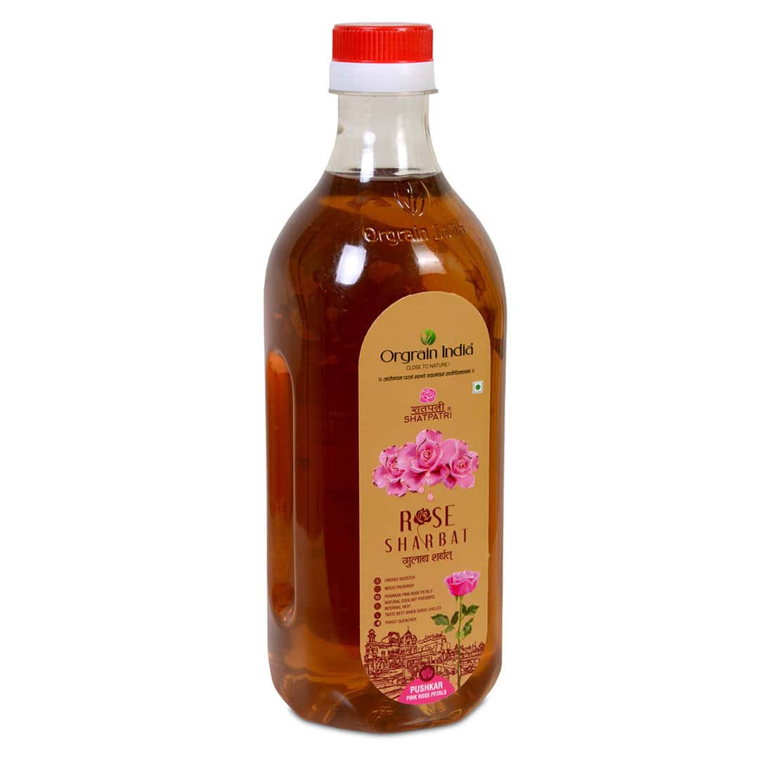 Orgrain India Organic Rose (Gulab) Sharbat