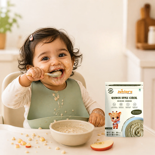 Junior's Nutrition Quinoa Apple Cereal (250 GM)