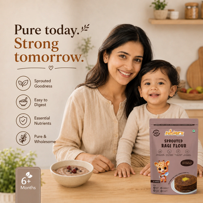Junior's Nutrition Sprouted Ragi Flour (250 GM)