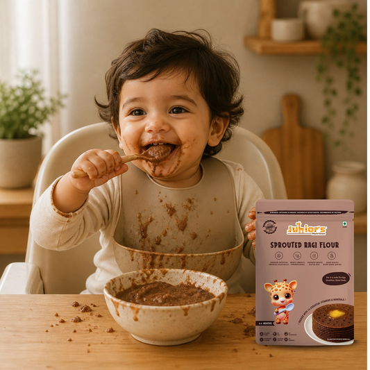 Junior's Nutrition Sprouted Ragi Flour (250 GM)