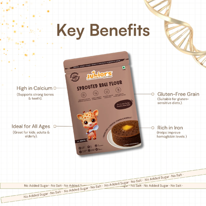 Junior's Nutrition Sprouted Ragi Flour (250 GM)