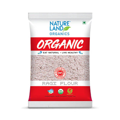 Natureland Organics Ragi Flour 500 GM