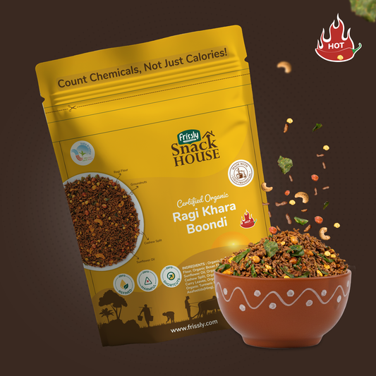 Frissly Ragi Khara Boondi (100 GM) (PACK OF 2)