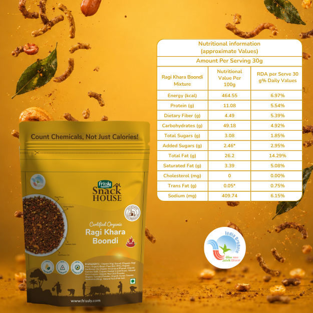 Frissly Ragi Khara Boondi (100 GM) (PACK OF 2)