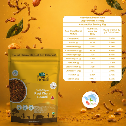 Frissly Ragi Khara Boondi (100 GM) (PACK OF 2)