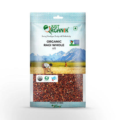 Just Organik Ragi Whole (Nachni/Mandua/Finger Millet)