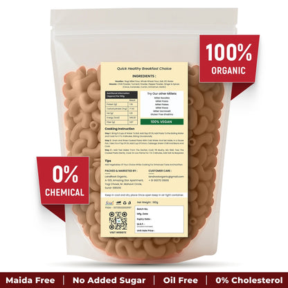 LandRoot Organic Ragi Millet Pasta
