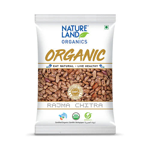 Natureland Organics Rajma Chitra 500 GM