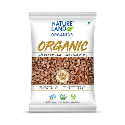 Natureland Organics Rajma Chitra 500 GM