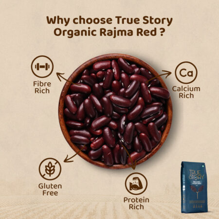 True Story Organics Rajma Red