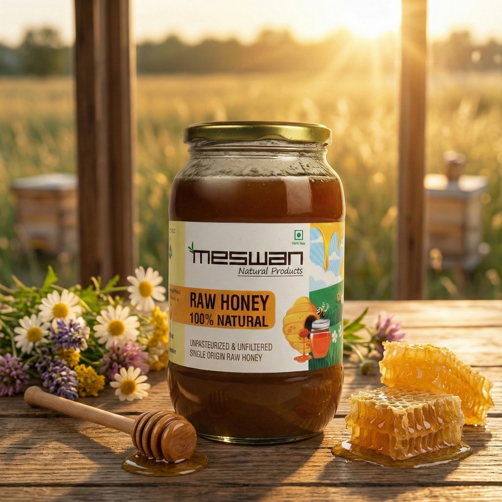 Meswan Raw Honey 100% Natural